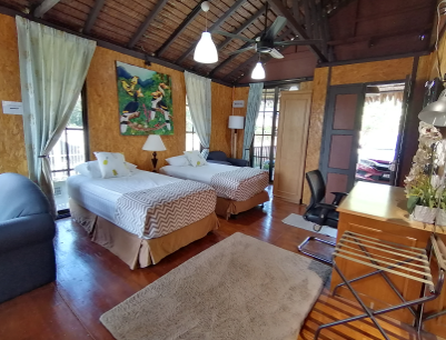 Chalet Maspine D'Rumah Bonda River View